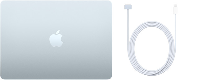 13"MacBook Pro und USB‑C auf MagSafe 3 Kabel
