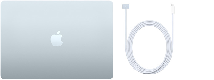 15" MacBook Pro und USB‑C auf MagSafe 3 Kabel