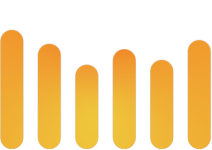 Desibelmåling i oransje
