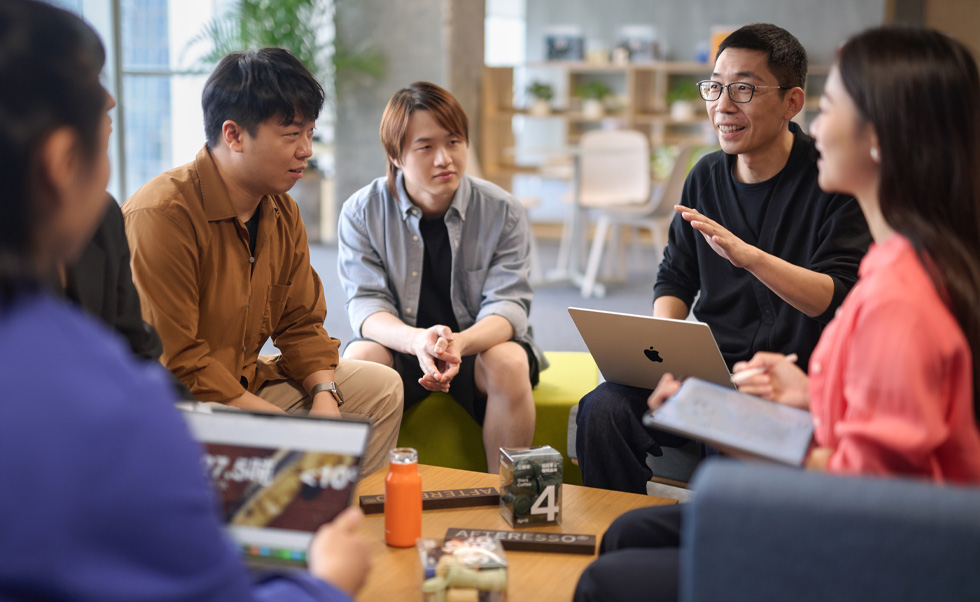 Apple 科技備受三頓半的各團隊成員信任。 