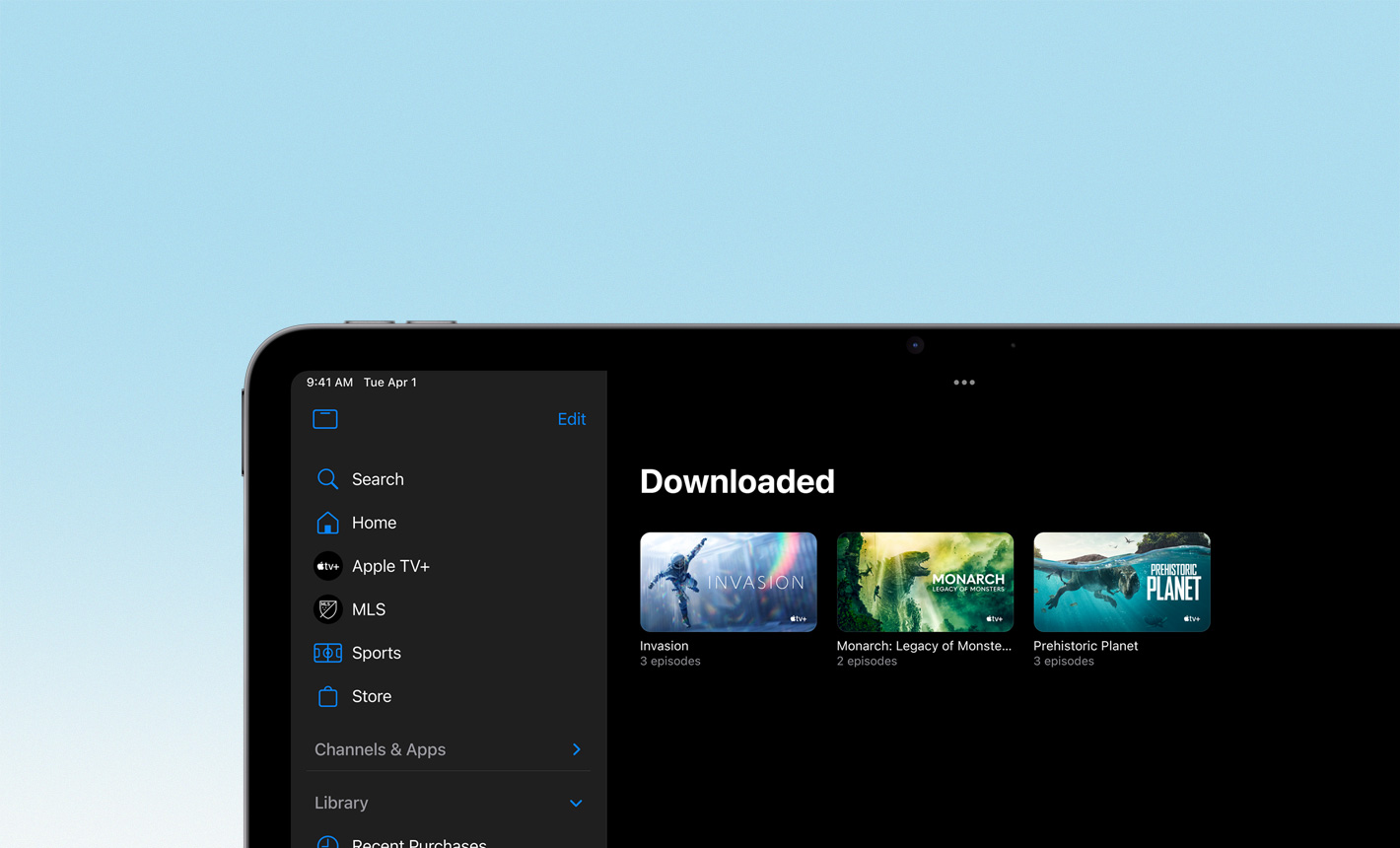 Lejupielādētās filmas un seriāli