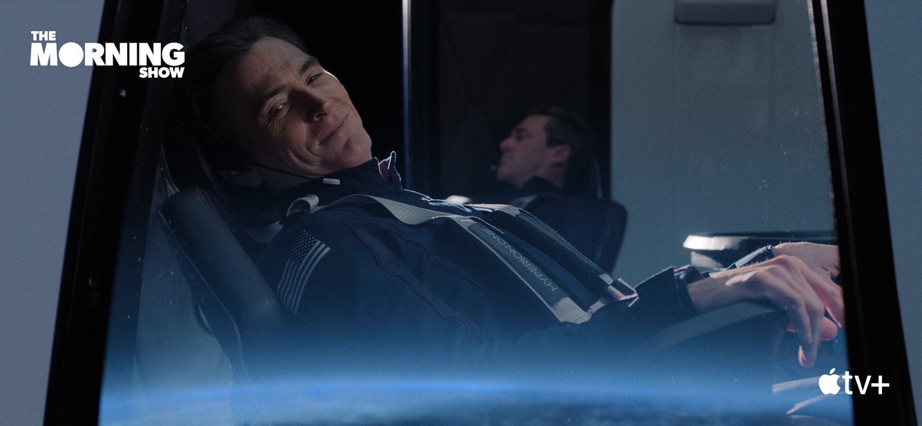 Staatiline pilt AppleTV+ sarja The Morning Show stseenist.