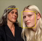 Die Automatische Ausrichtung für Fotos hebt Gesichter hervor